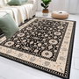 Conceptum Alfombra Woosonıl006 160 x 230 cm Crema, Camel, Gris y Negro